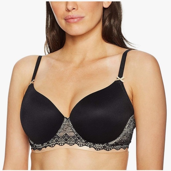 Heidi Klum Intimates Women's Geometric Lace Full Coverage SZ. 34 D - Picture 1 of 16